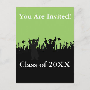 Graduation Invitation Class of 2010 Postcard