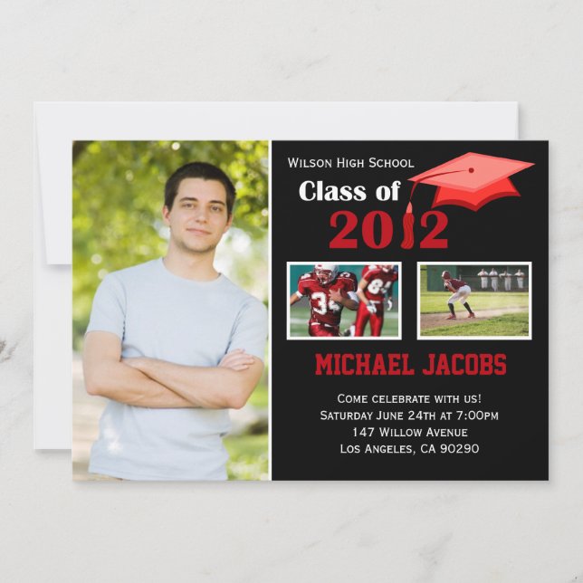 Graduation Invitation Class of 2012 (Front)