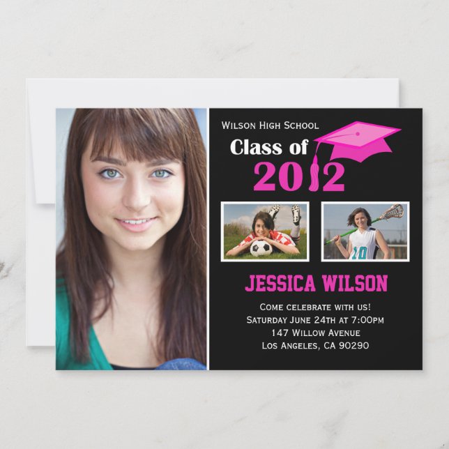 Graduation Invitation Class of 2012 (Front)