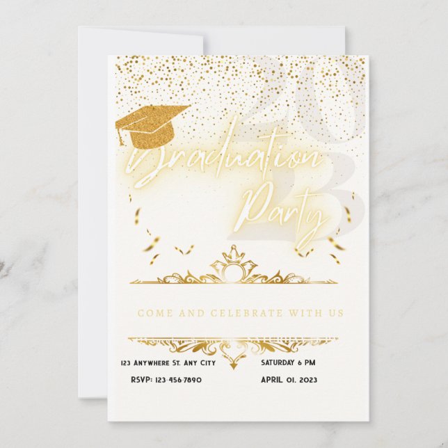 graduation invitation Party 2023 (Front)