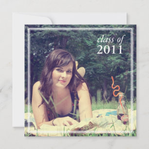 Graduation Invitation {photo announcement}