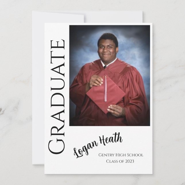 Graduation Invitation V4 (Front)