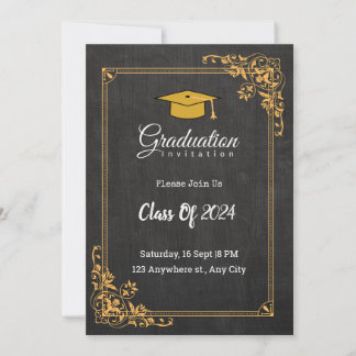 graduation invitations class of 2024