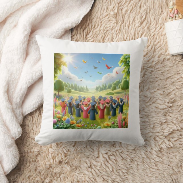 Graduation Joy Cushion (Blanket)