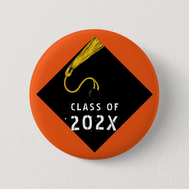 Graduation Keepsake 6 Cm Round Badge (Front)