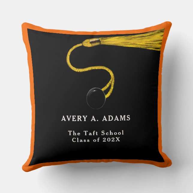 Graduation Keepsake Gift Cushion (Back)