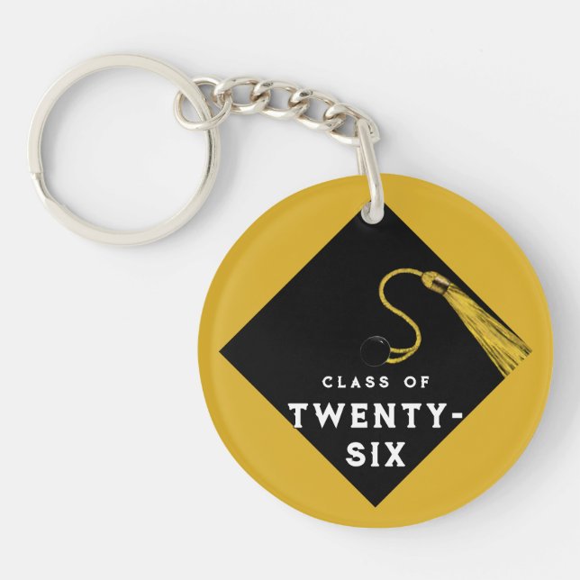 Graduation Keepsake Gift Key Ring (Front)