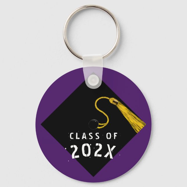 Graduation Keepsake Gift Key Ring (Front)