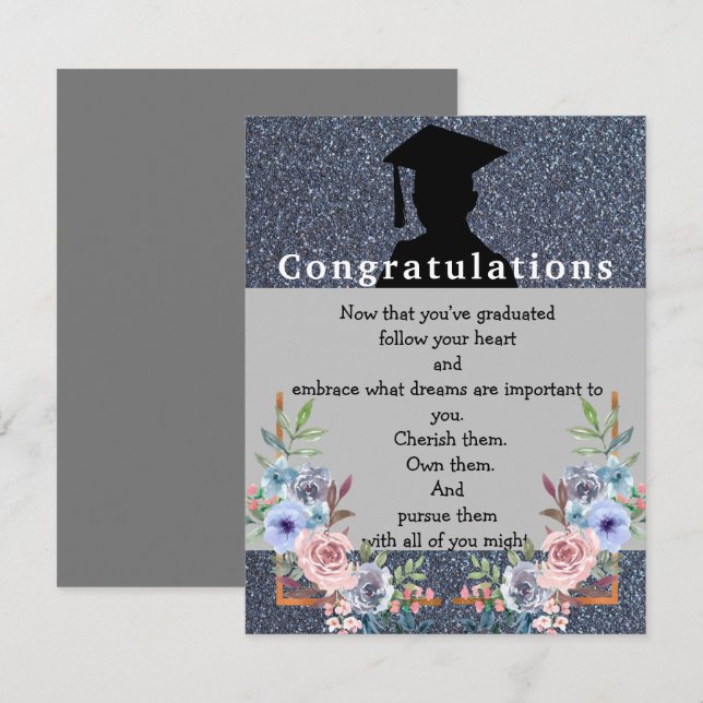 Graduation kiss Greeting Card (Front/Back)