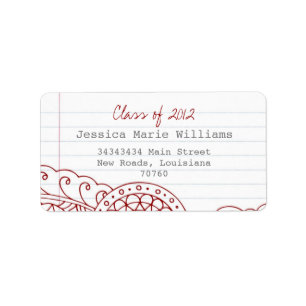 Graduation Label