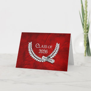 Graduation Laurel Wreath for 2026  Card