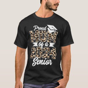 Graduation Leopard  Proud Mum of a 2024 Senior Cla T-Shirt