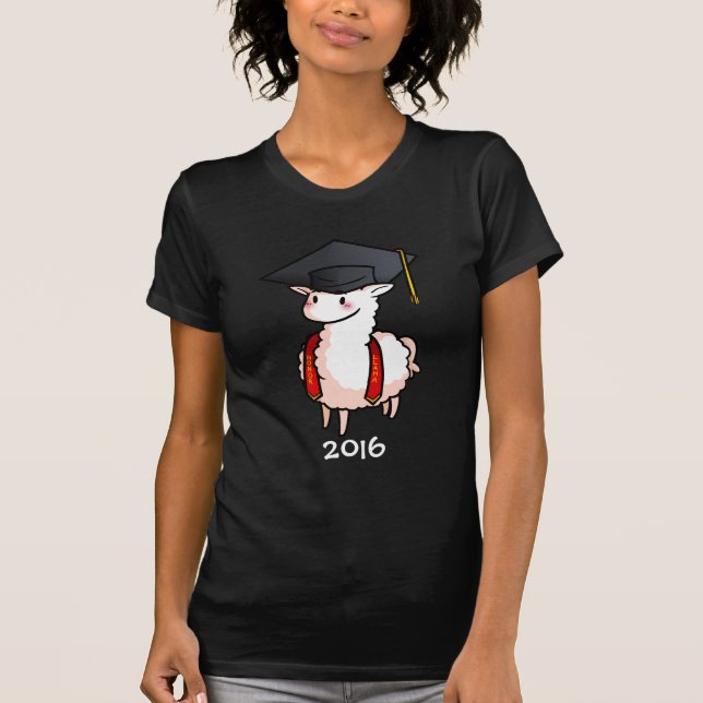 Graduation Llama T-Shirt (Front)