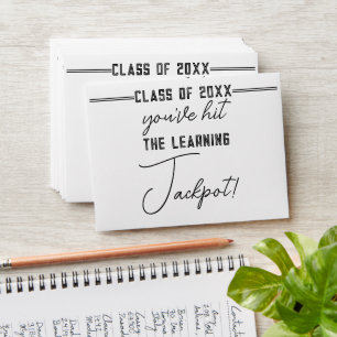 graduation lottery ticket party favor class of envelope