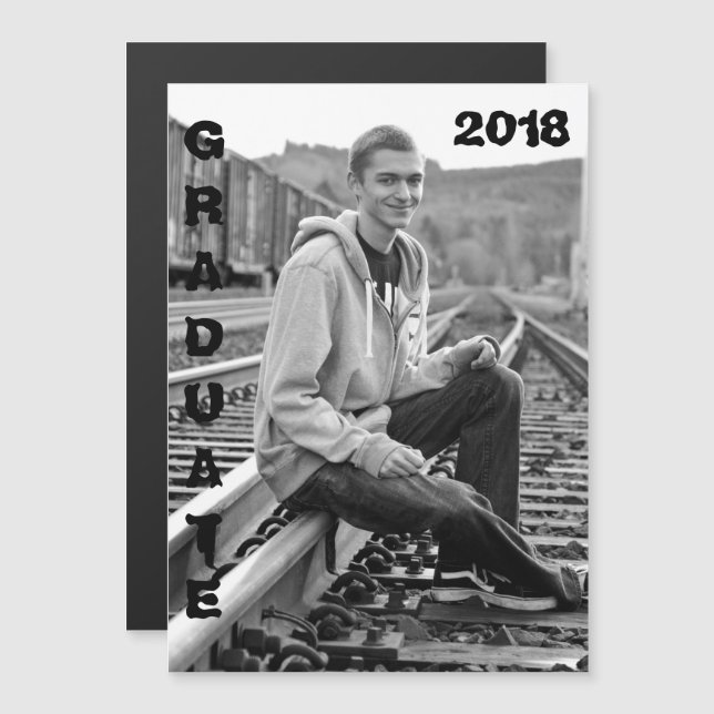 Graduation Magnetic Invitation (Front/Back)