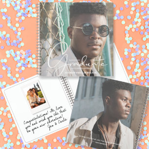 Graduation Message and Instant Photo Guest Book