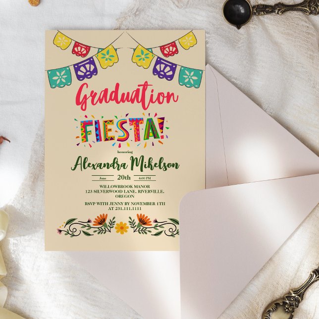 Graduation Mexican Fiesta Invitation (Creator Uploaded)