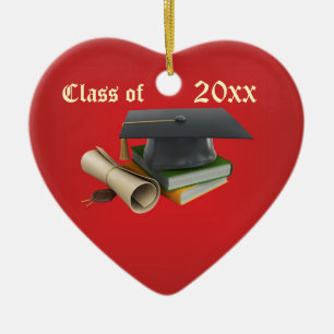 Graduation Mortar & Diploma Ornament