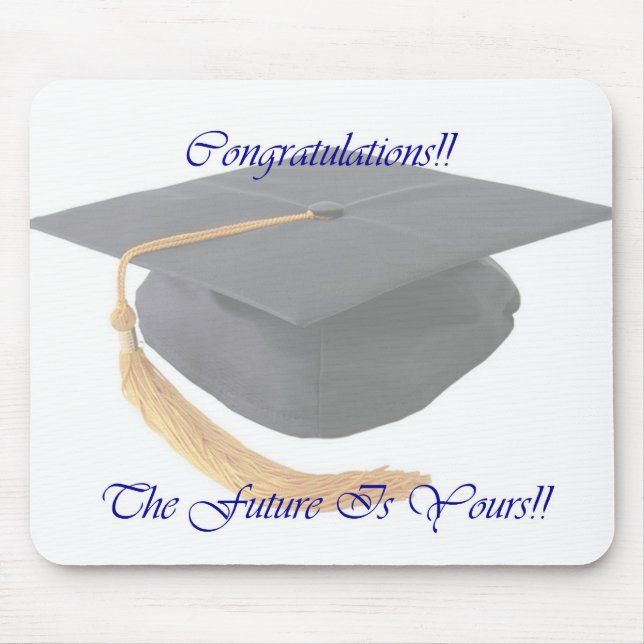 Graduation Mouse Pad (Front)
