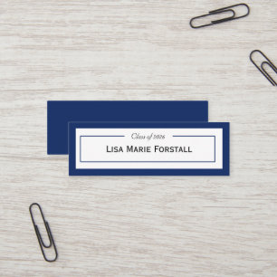 Graduation Name Card