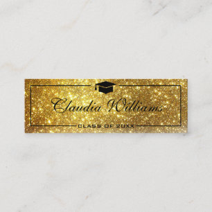 Graduation Name Card . Elegant Classic Insert Card
