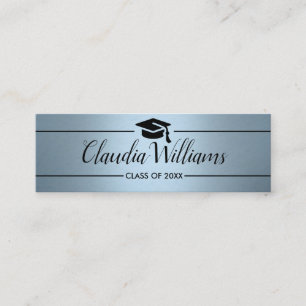 Graduation Name Card - Elegant Classic Insert Card