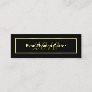 Graduation Name Cards