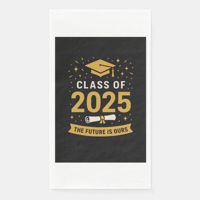 graduation napkin (Front)