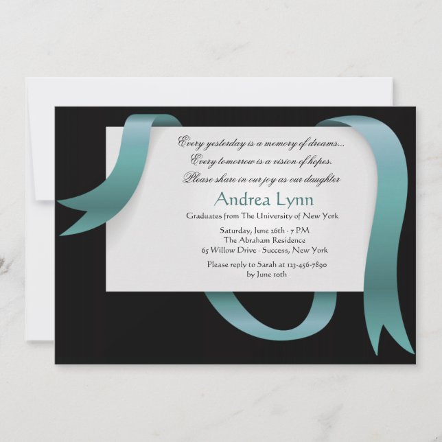 Graduation News Invitation (Front)