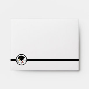 Graduation Note Card A2 Envelope Cap Diploma