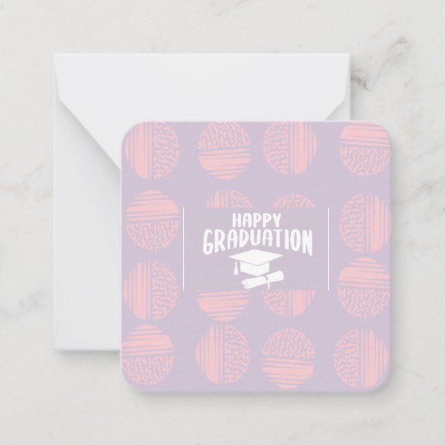 Graduation Note Card: Card (Front)