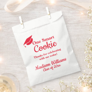 Graduation One Smart Cookie To go Treat Favour Bag