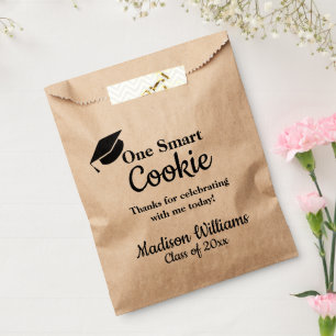 Graduation One Smart Cookie To go Treat Favour Bag