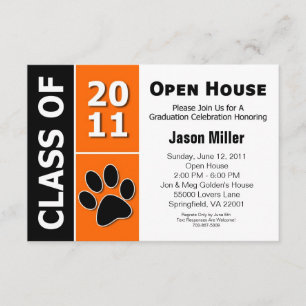 Graduation Open House Invitation