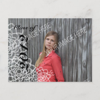 Graduation Open House Invitation Postcard