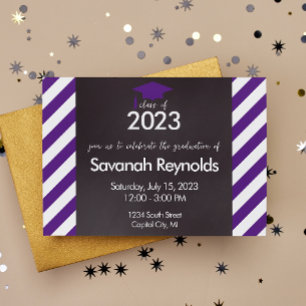 Graduation Open House Invitation with Photo