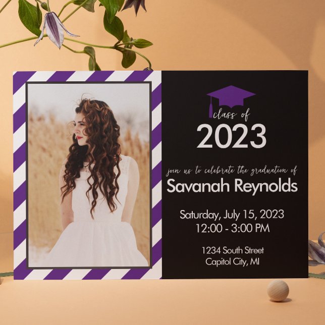 Graduation Open House Invitation with Photo (Creator Uploaded)