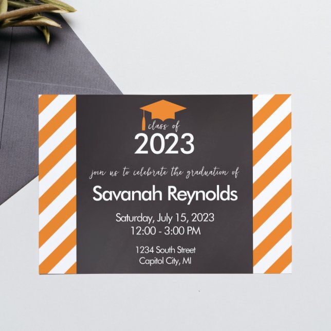 Graduation Open House Invitation with Photo (Creator Uploaded)