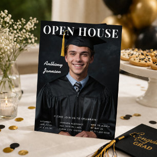 Graduation Open House Photo Invite