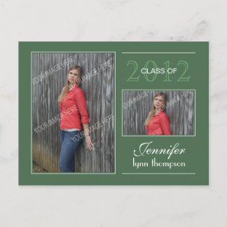 Graduation Open House Postcard