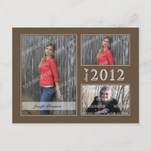 Graduation Open House Postcard