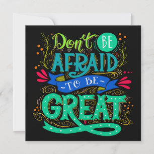Graduation or Motivational Invitation