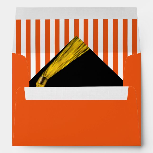 Graduation Orange Envelope (Back (Bottom))