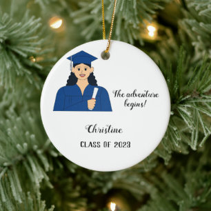 Graduation ornament, graduation message ornament 