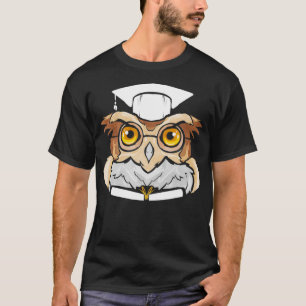 Graduation Owl Bachelor 2021 Master Doctor Study S T-Shirt