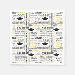 Graduation Paper Napkins