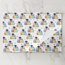 Graduation Paper Placemats