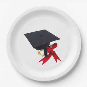 GRADUATION PAPER PLATES