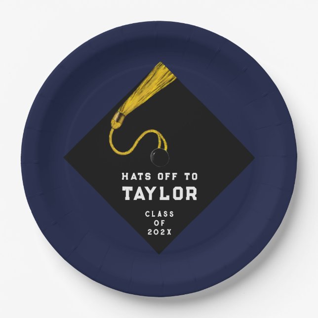 Graduation Party 2025 Paper Plate (Front)