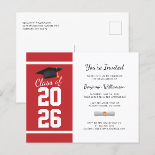 Graduation Party 2026 Modern Simple Invitation